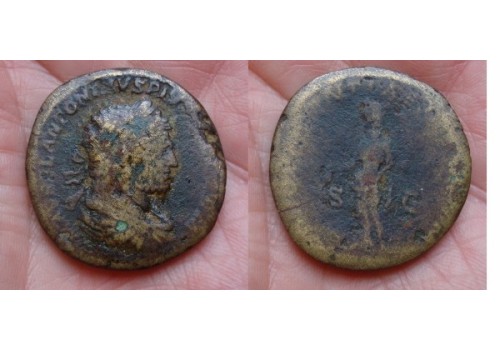 Caracalla -  sestertius Providentiae zeldzaam (N1532)