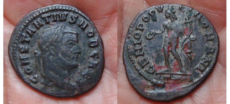 Constantius Chlorus - Genius populi Rome (A86)