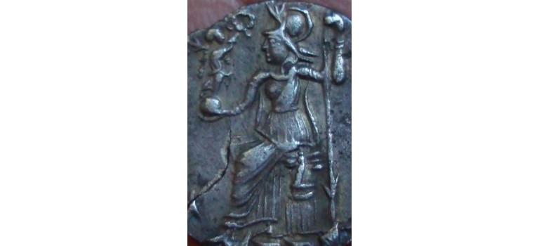 Gratianus- VRBS ROMA SILIQUA ZILVER trier (A42)