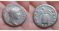 Hadrianus  - Annona modius met graanhalmen (1027)