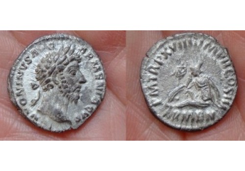 Marcus Aurelius- denarius ARMENIA (1145)