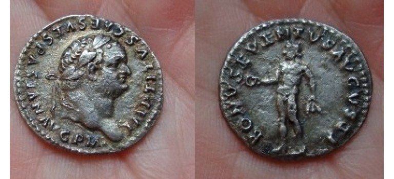 Titus - denarius BONUS EVENTUS (A01)