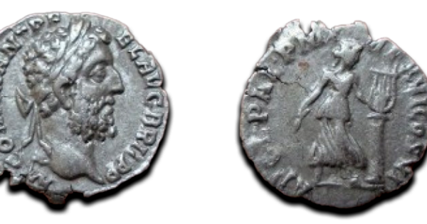 Commodus - denarius APOLLO schaars! (1146) - Apollo | RomanCoinShop.com