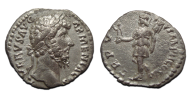 Lucius Verus - ROMA denarius (AP1734)