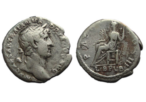 Hadrianus  - LIBERTAS denarius! (Ap2320)