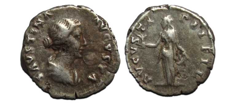Faustina jr - denarius Venus  (AP2321)