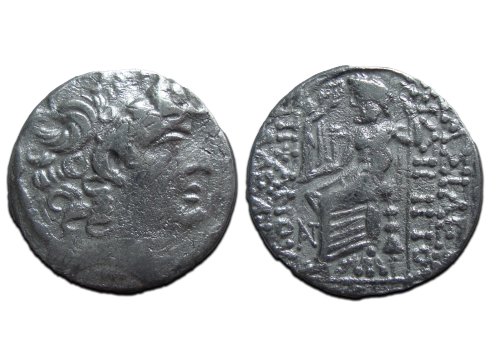 Griekse munten - Tetradrachme geslagen onder Aulus Gabinius 57-55 v Chr (AP2330)