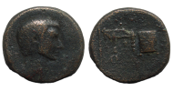 Gaius Sosius -  zeldzame munt van de generaal van Marcus Antonius! (AP2376)