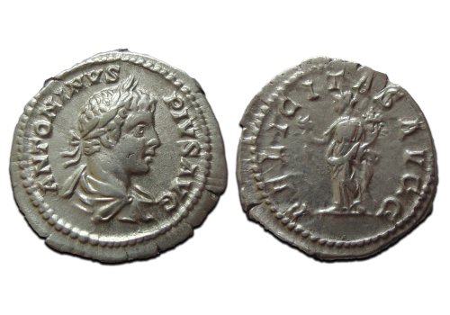 Caracalla -  Denarius Felicitas! (AP2448)