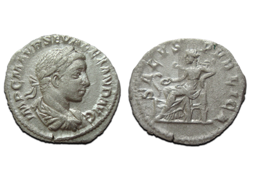 Severus Alexander - SALUS denarius (AP2450)