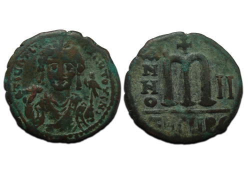 Maurice Tiberius - Follis Antioch (JA2403) Maurice Tiberius - Follis Antioch (JA2403)