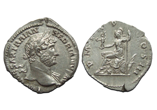Hadrianus  - Roma COS III FDC! (AU23103)