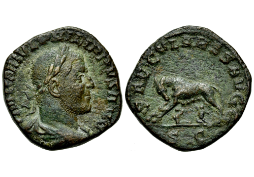Philip I - SECULAR GAMES she-wolf  rare! (AU2323)