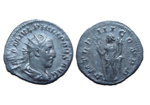 Philippus I - Felicitas antoninianus (AU2340) Philippus I - Felicitas antoninianus (AU2340)