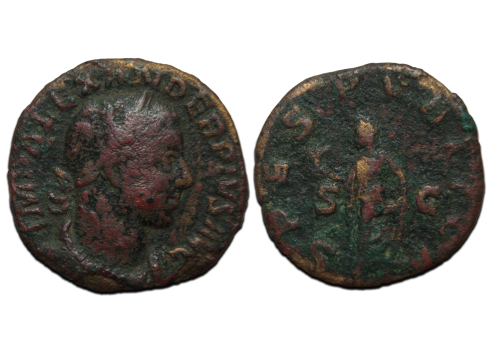 Severus Alexander - Sestertius SPES (AU2368) Severus Alexander - Sestertius SPES (AU2368)