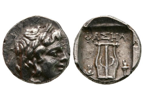 Greek coins - Drachme Phaselis (AU2375)