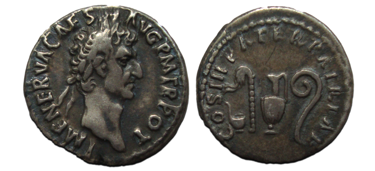 Nerva - denarius piestergerei (AU2393)