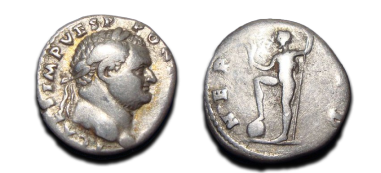 Titus -  denarius NEPTUNUS! (D1829)