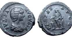 Julia Domna -PIETAS AVGG denarius!  (D2301)