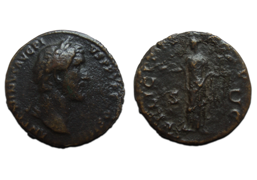 Antoninus Pius - Sestertius Felicitas Interessant en schaars! (D23122) 