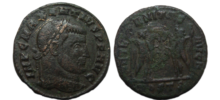 Maxentius - Castor and Pollux MOSTT (D23136) Maxentius - Castor and Pollux MOSTT (D23136)
