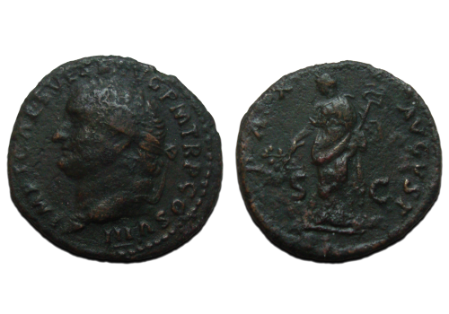 Titus- As PAX AVGVST zeldzaam (D23138)