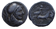 Romeinse republiek - denarius Cornelius Lentulus 88 v. Chr. (D2322)