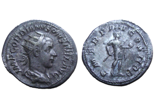 Gordianus III - Keizer met Globus (D2332) Gordianus III - Keizer met Globus (D2332)