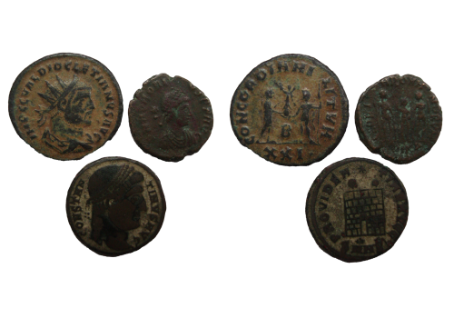 3  romeinse munten (D2350)