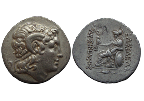 Griekse munten - Tetradrachme van Lysimachos (D2364)