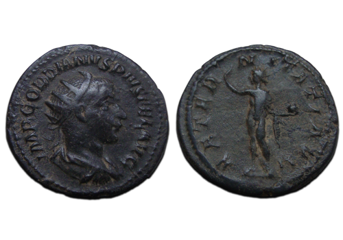 Gordianus III - SOL aeternitati zware munt (D2378) Gordianus III - SOL aeternitati zware munt (D2378)