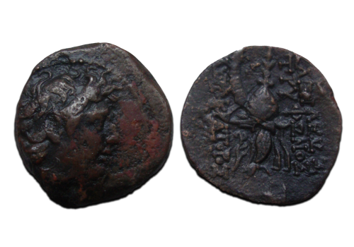 Griekse munten - Tryphon 142-138 v. Chr. (D2381)