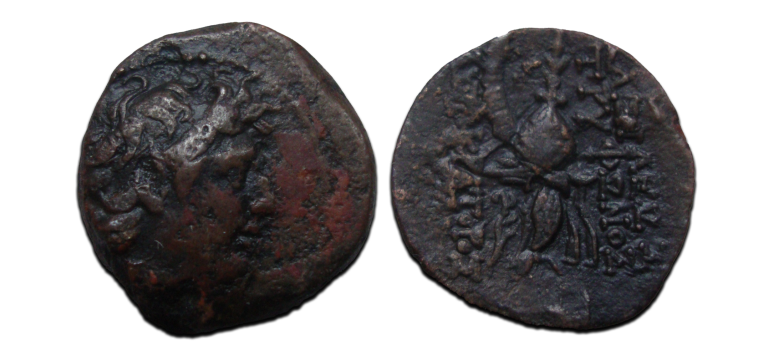 Griekse munten - Tryphon 142-138 v. Chr. (D2381)