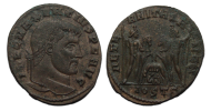 Maxentius - Castor en Pollux met Lupa Romana bijzonder! (F23100)