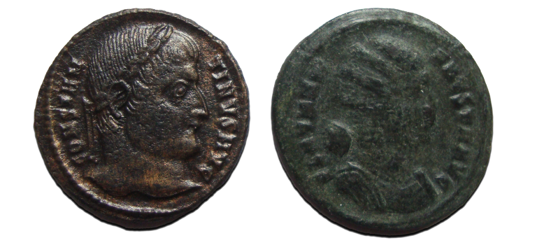 Constantijn de Grote en zijn vrouw Fausta (F23107)