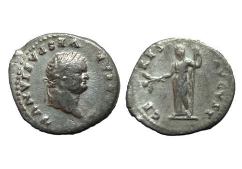 Titus - denarius CERES Rare (F2314)