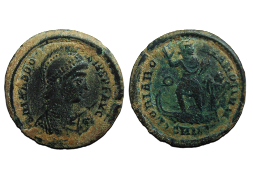 Theodosius I - Keizer op gallei (F2332)