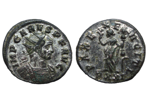 CARUS - PAX EXERCITI verzilverd! (F2359)