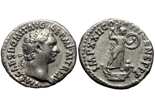 Domitianus - denarius Minerva with owl (F2378)