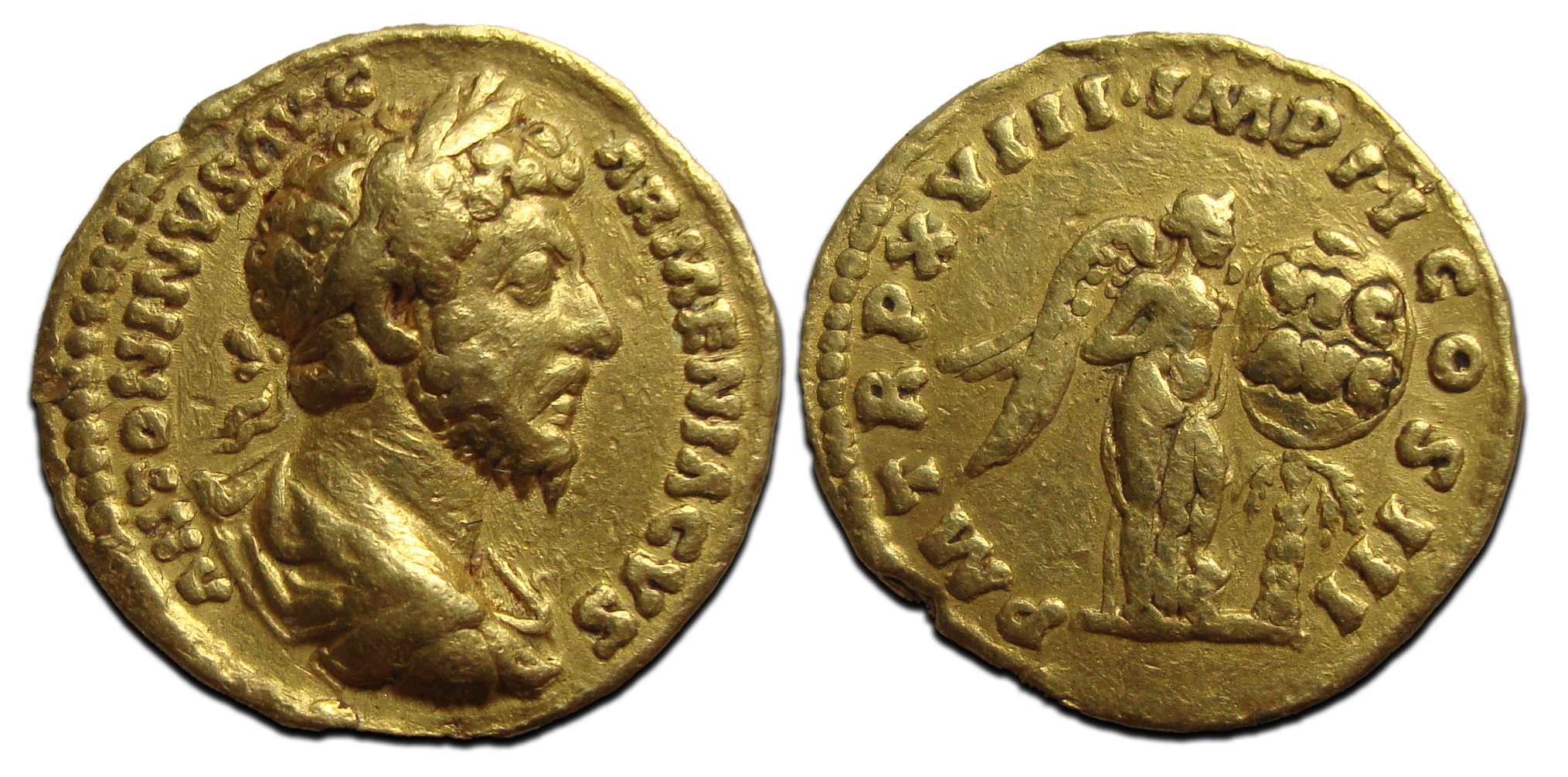 Aureliusページ Marcus Aurelius,121-180 A.D.Roman Emperor, From a bust in Museo