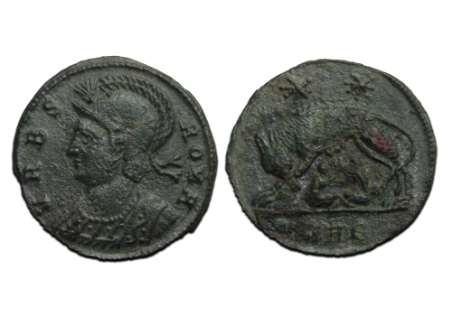 URBS ROMA  - Remus en Romulus en Wolvin Heraclea (JUN22113)