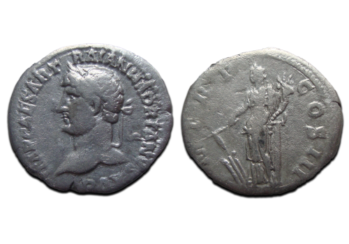 Hadrianus- Fortuna denarius zeldzame buste naar links (F2466) Hadrianus- Fortuna denarius zeldzame buste naar links (F2466)