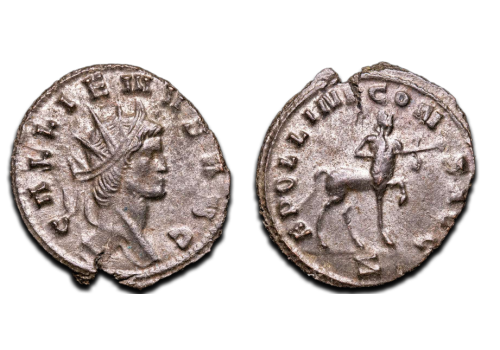 Gallienus - CENTAUR with bow!  (F24105)