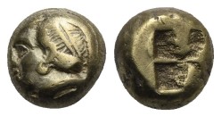 Griekse munten  - Hekte Ionia nimf Goud en Zilver (F24111)