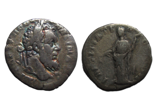 Pertinax denarius zeldzaam RR! (F2477)