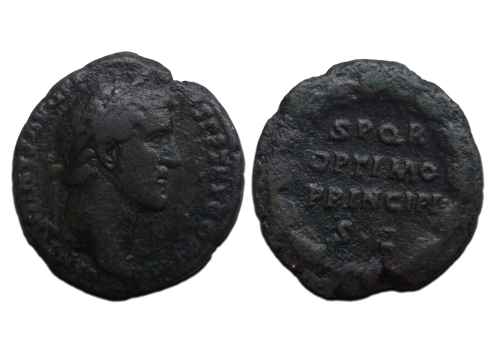 Antoninus Pius - SPQR As (F2487) Antoninus Pius - SPQR As (F2487)