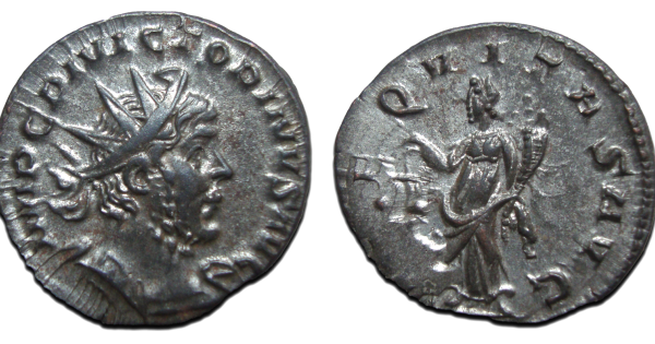Victorinus Victorinus - Aequitas first issue RARE fully silvered (F2495 ...