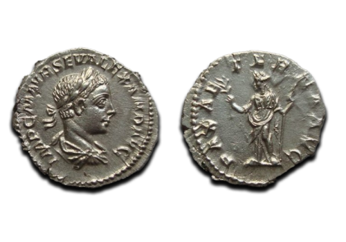 Severus Alexander - denarius PAX AETERNA EF (JA2160)