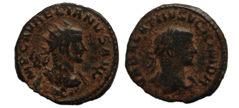 Vabalathus Zoon Van Zenobia Met Aurelianus SCHAARS JA23121 Vabalathus Zoon Van Zenobia Met Aurelianus SCHAARS JA23121