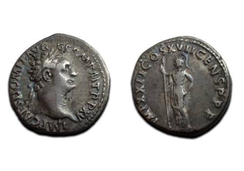 Domitianus - denarius Minerva (JA2263)